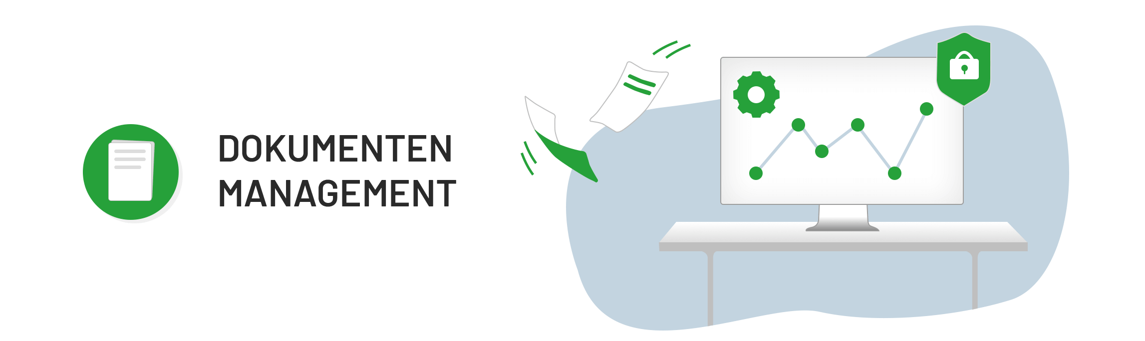 DocuWare Dokumenten-Management-System MAIER IT SYSTEME Header 2025 Laptop