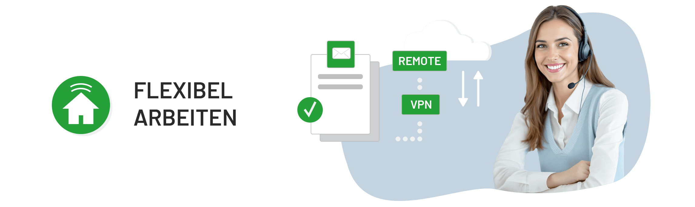 Flexibel arbeiten MAIER IT SYSTEME Header 2025 IT Hegau Bodensee Laptop