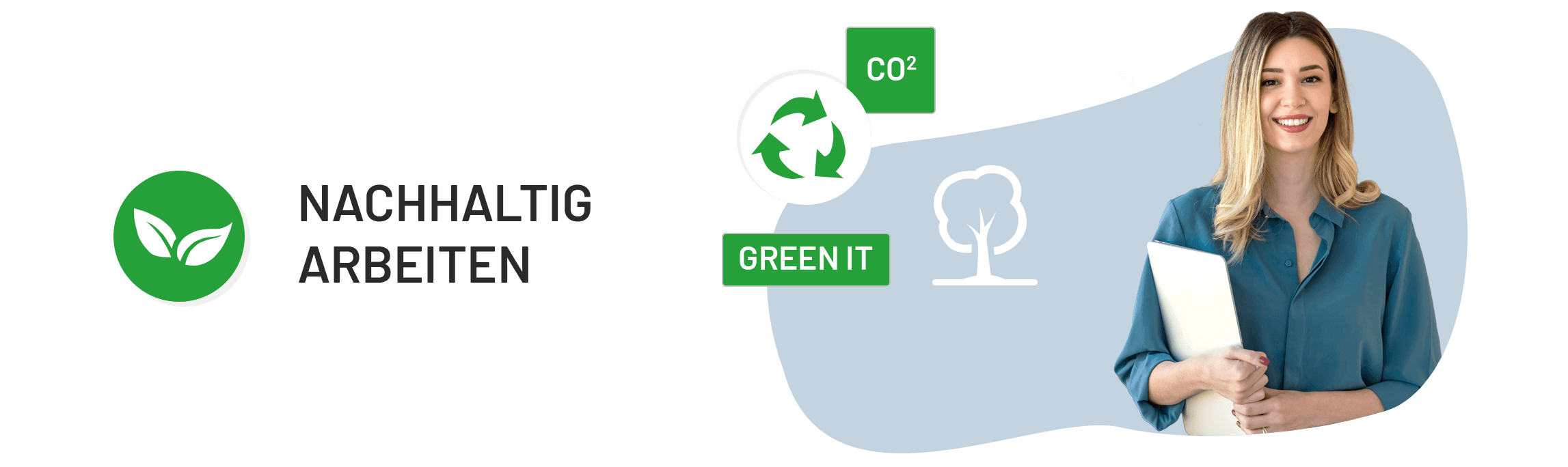 Nachhaltig arbeiten MAIER IT SYSTEME Header 2025 IT Hegau Bodensee Laptop2