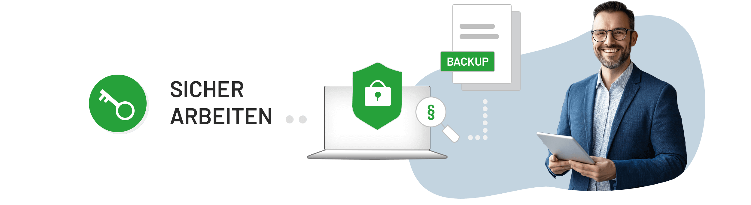 Sicher arbeiten MAIER IT SYSTEME Header 2025 IT Bodensee Hegau neu