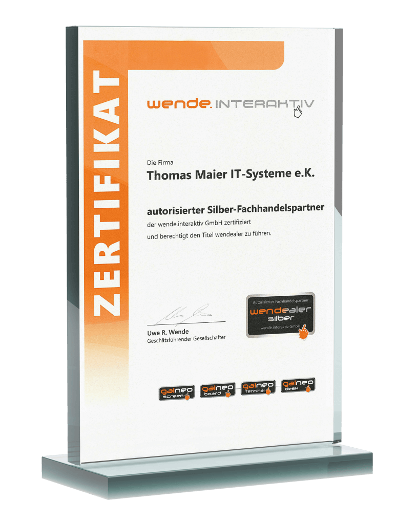 Silber-Fachhandelspartner_Wende_Interaktiv_Maier_IT-SYSTEME2025