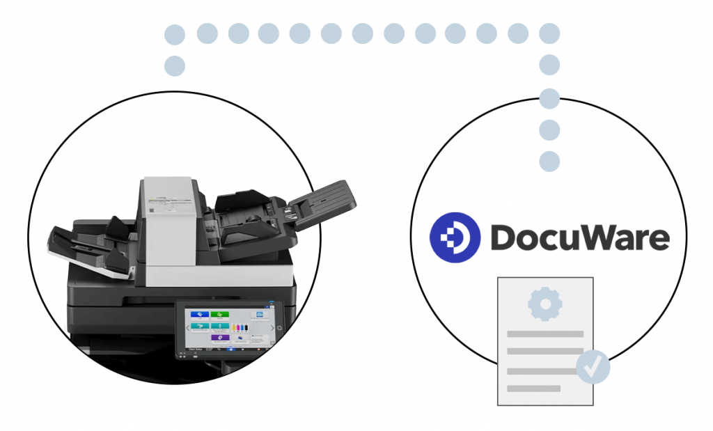 Digitaler Workflow zwischen Ricoh SD-Serie und Docuware